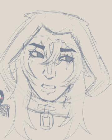 Personal work (headshot sketch)