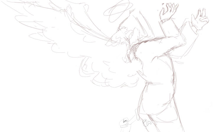Gift (half sketch)